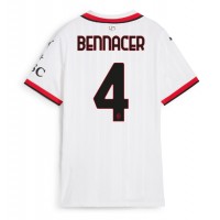 AC Milan Ismael Bennacer #4 Gostujuci Dres za Ženska 2024-25 Kratak Rukav